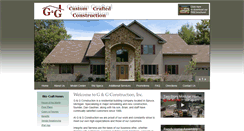 Desktop Screenshot of gandgconstructioninc.com